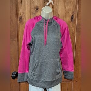 Danskin Charcoal and Magenta Hoodie
